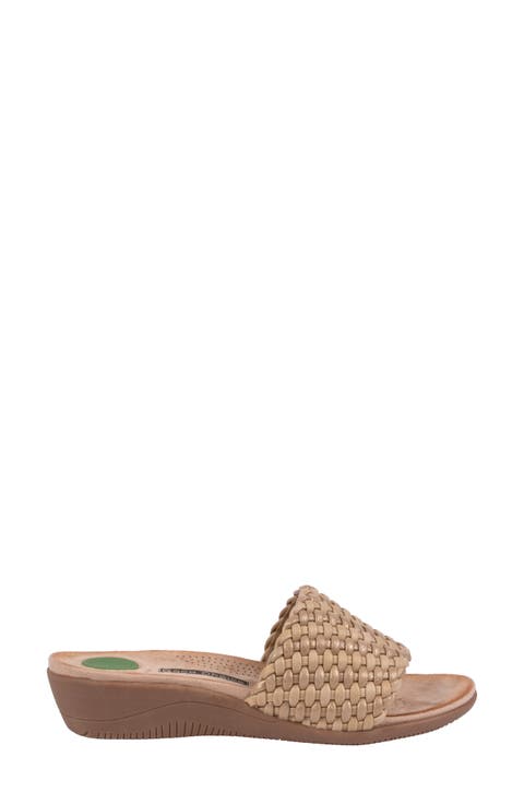 Atenes Woven Slide Sandal (Women)