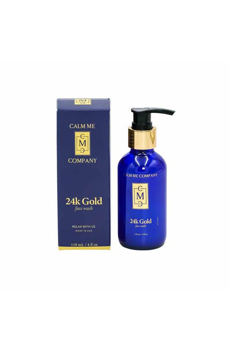 Calm Me 24k Gold Face Wash 4oz, Alternate, color, NO COLOR