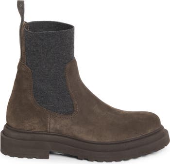 Brunello Cucinelli Monili Trim Chelsea Boot (Women) | Nordstrom