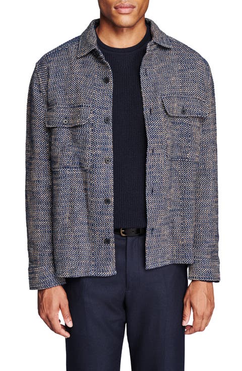 'John T' Trim Fit Graph Sport Shirt