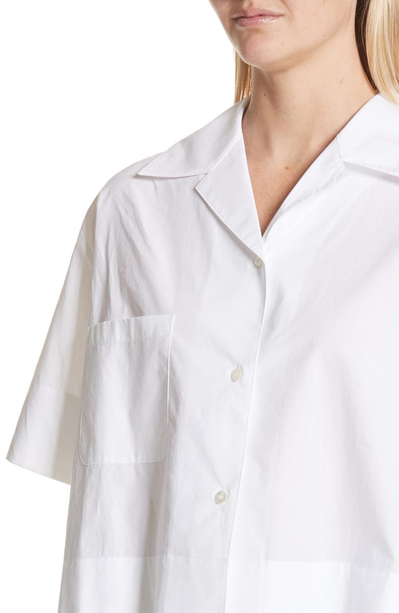 Acne Studios Lelia Crop Blouse, Alternate, color,