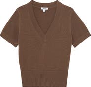 Reiss Valerie Cotton & Wool Sweater