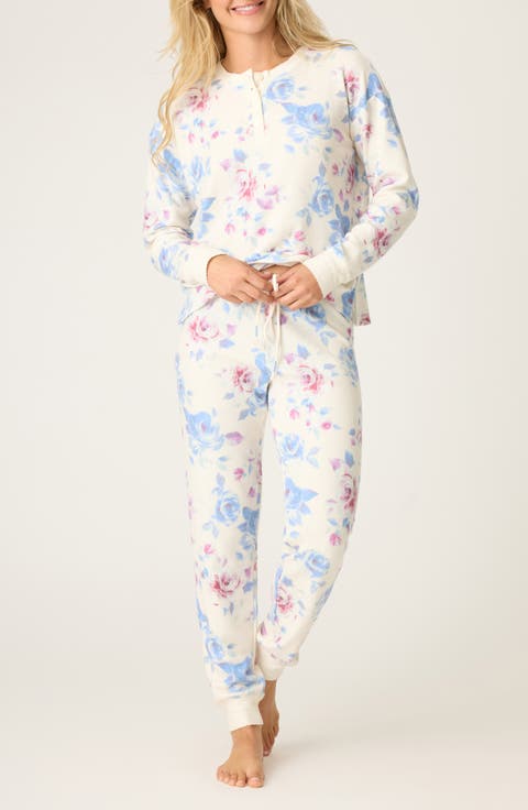 Rodeo Rose Thermal Pajamas