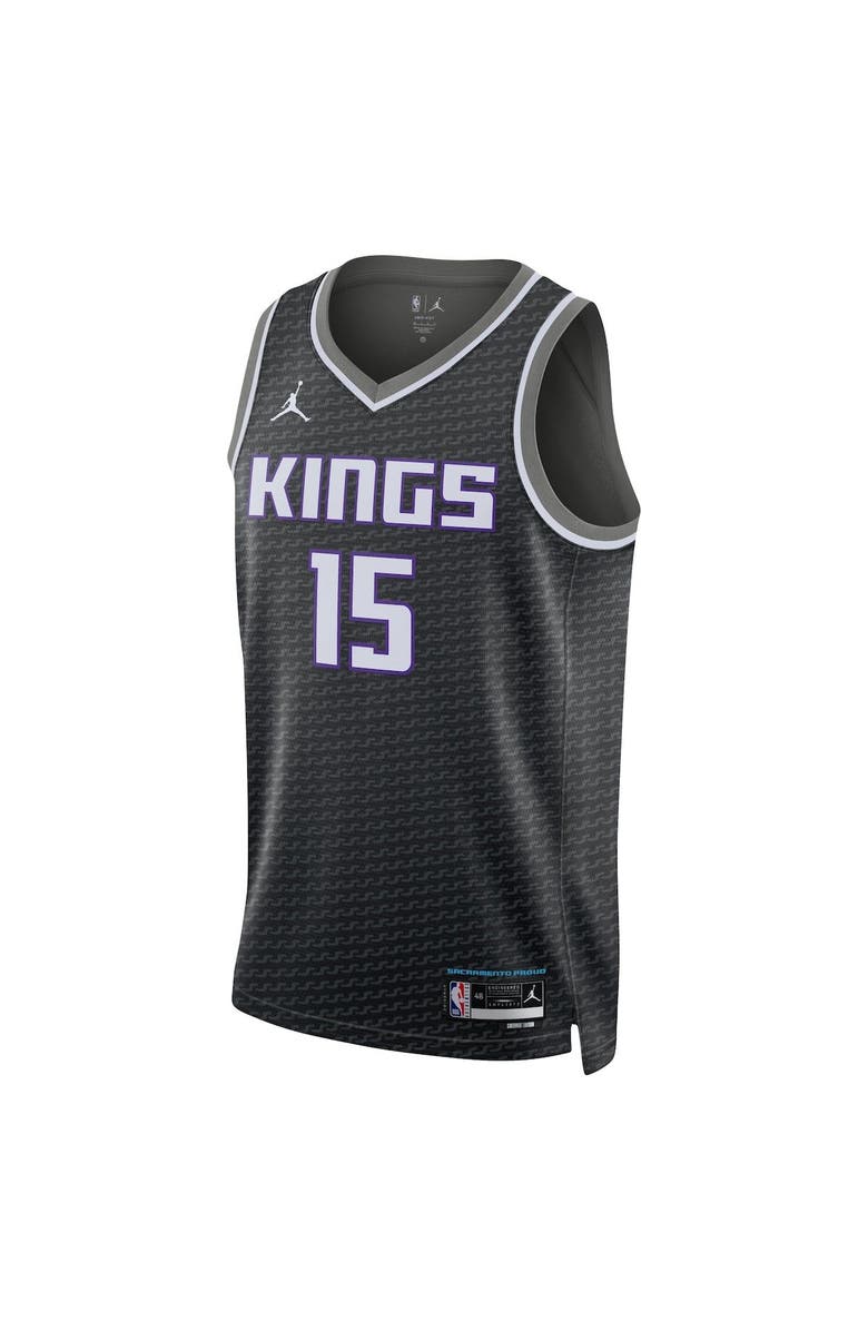 Jordan Brand Unisex Jordan Brand Davion Mitchell Black Sacramento Kings Swingman Jersey - Statement Edition, Alternate, color, 