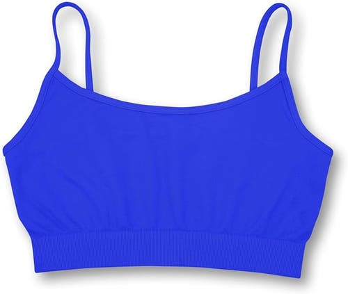 Malibu Sugar Solid Bra Cami In Blue