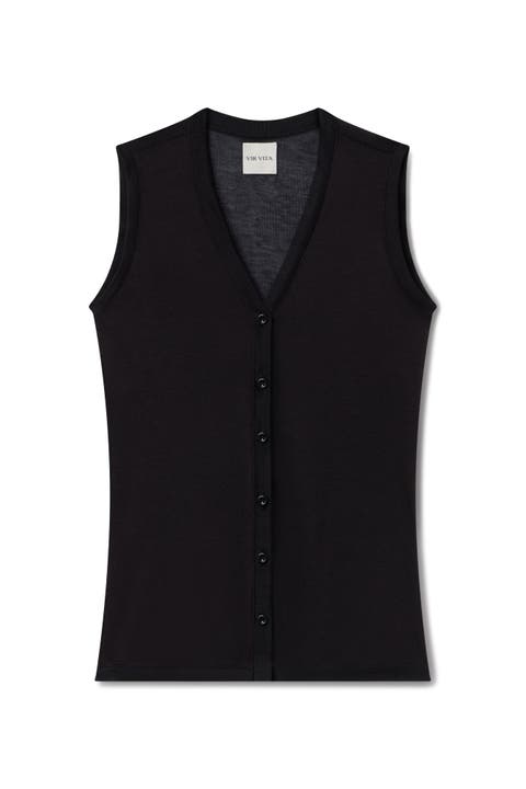 Seraphine Vest Modal Silk