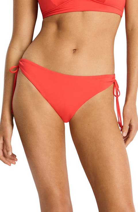 Essentials Edit Tie Side Bikini Bottoms