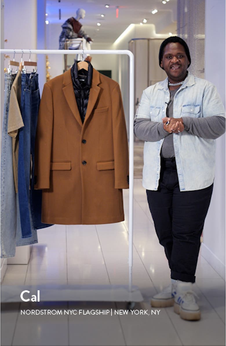 Skai-Z Wool Blend Coat with Removable Down Bib, sales video thumbnail