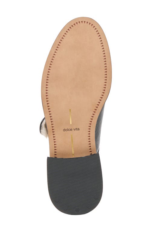 Dolce Vita Harlah Faux Fur Mule In Black