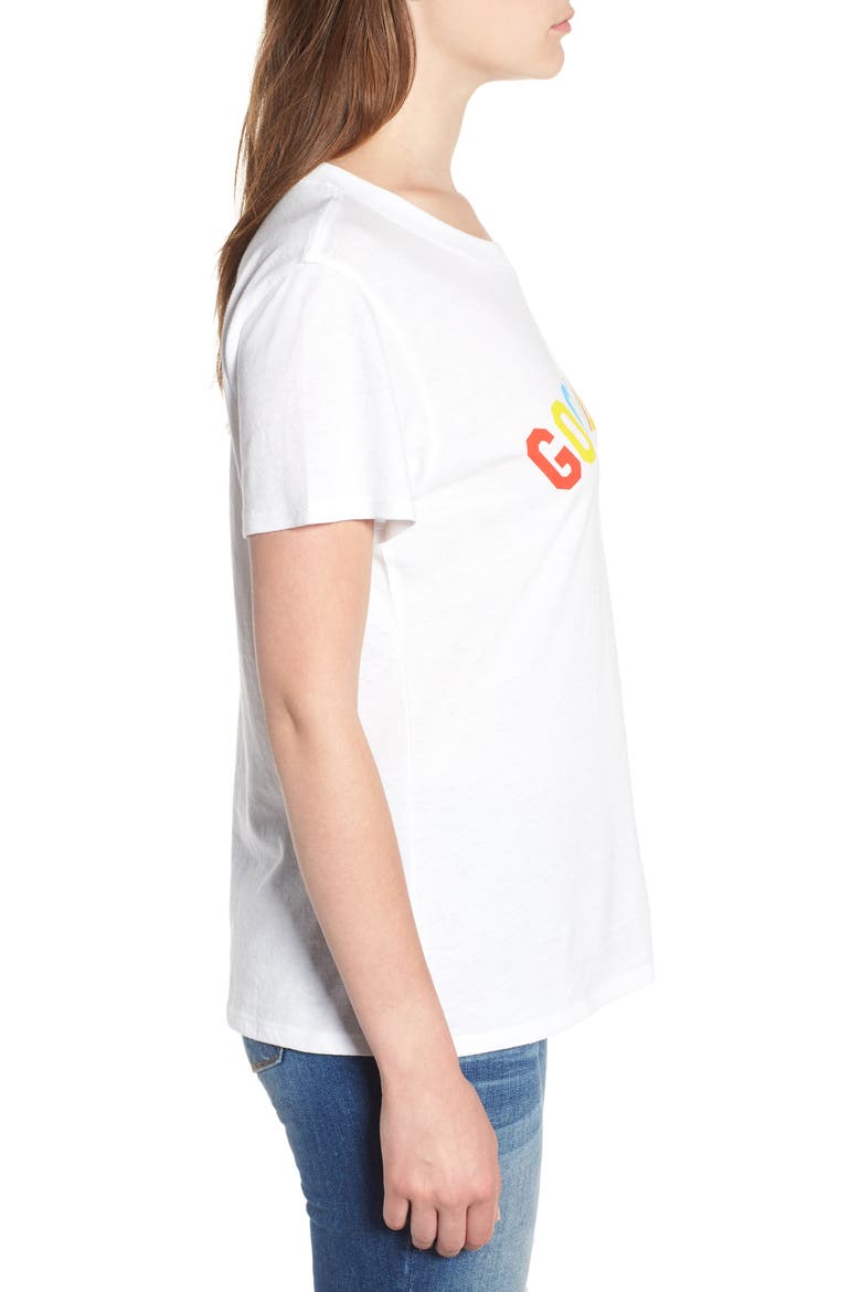 Good Vibes Tee, Alternate, color, WHITE