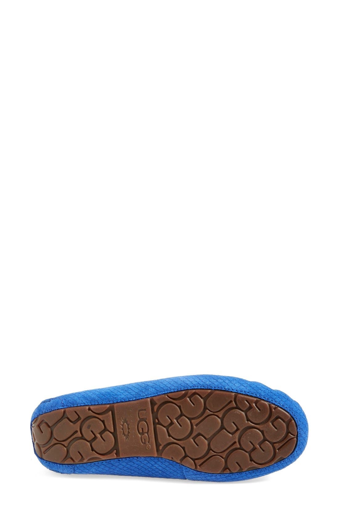 Australia 'Dakota - Exotic Scales' Suede Slipper, Alternate, color, MARINE BLUE