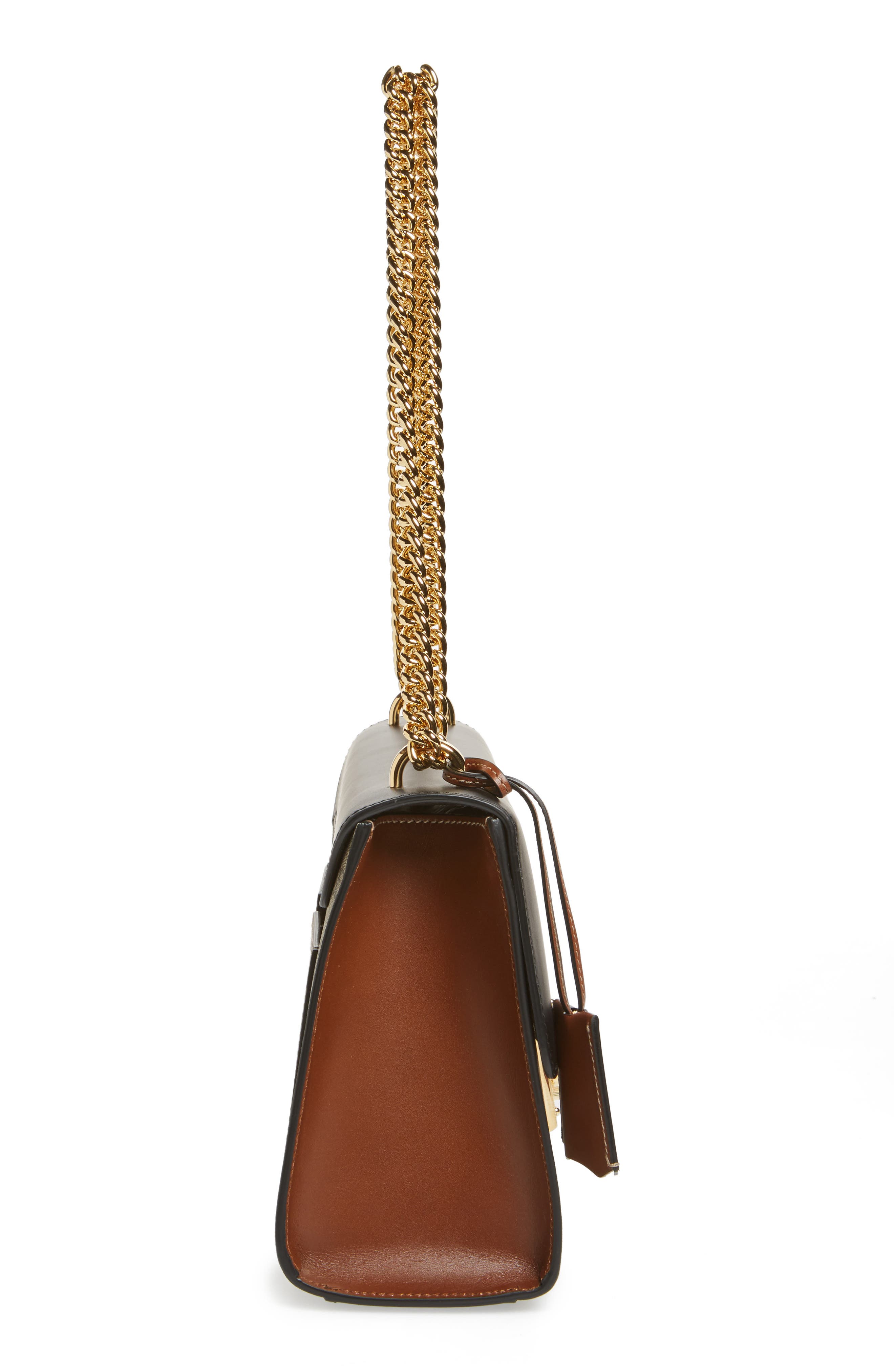 Gucci Medium Padlock Leather Shoulder Bag, Alternate, color, 