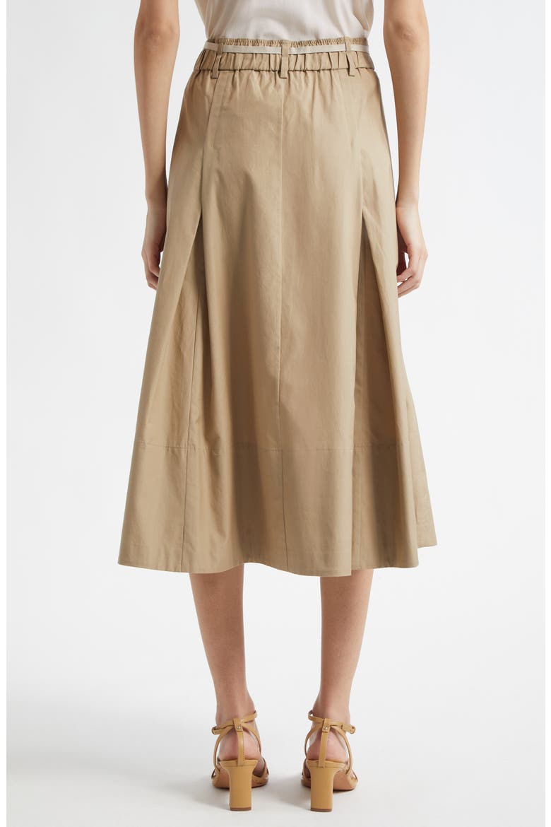 Cotton Skirt, Alternate, color, SANDBAR