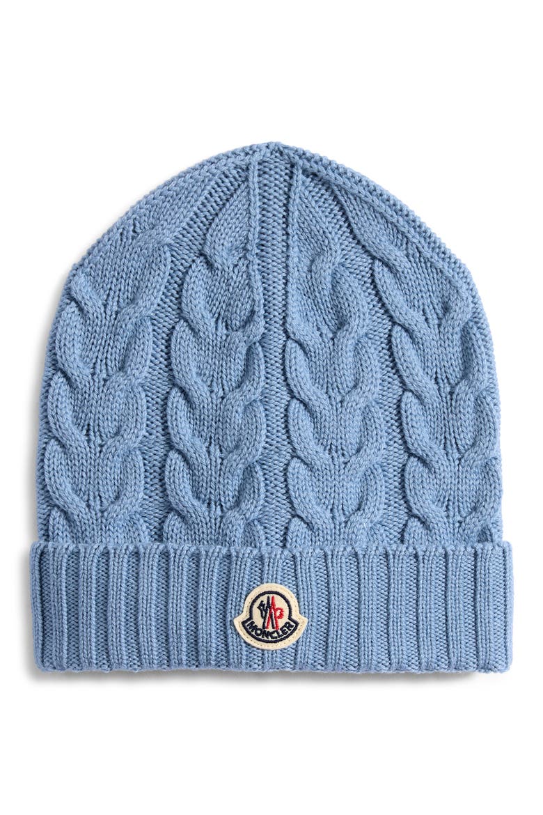 Kids' Cable Stitch Beanie, Main, color, BLUE