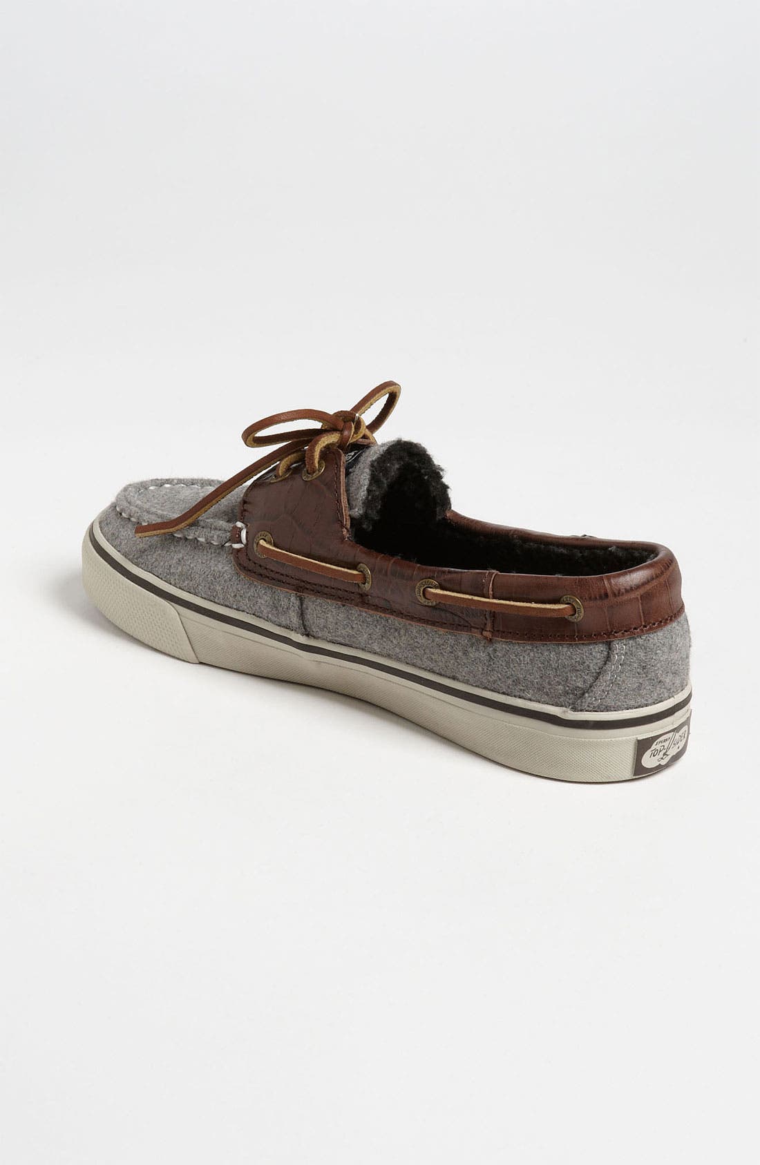 Sperry 'Bahama' Sneaker, Alternate, color, CHARCOAL WOOL