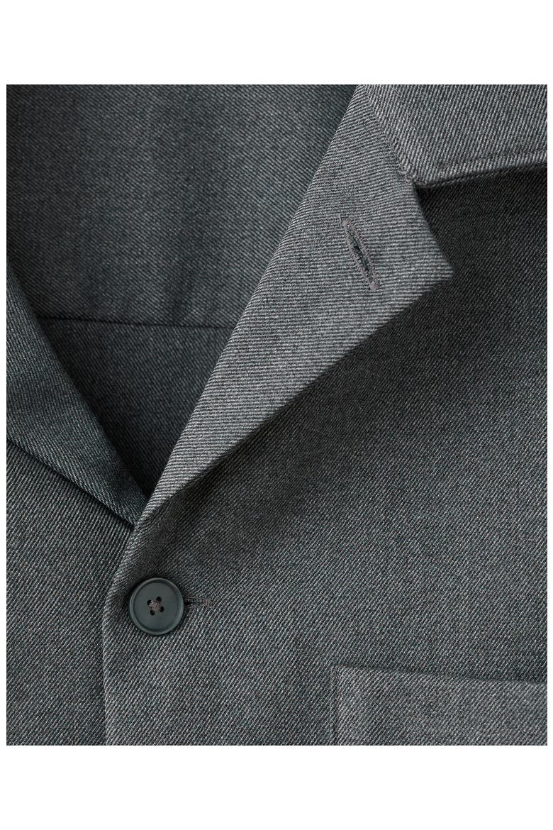 Fluid Pocket Overshirt, Alternate, color, GREY
