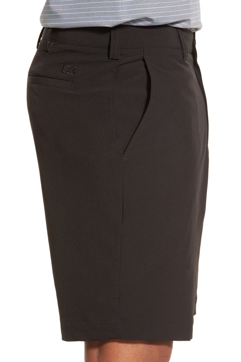 'Bainbridge' DryTec Shorts, Alternate, color, BLACK