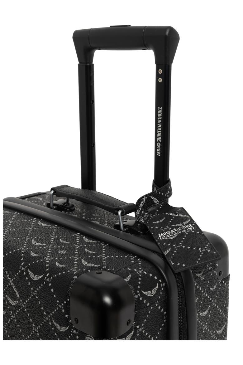 Z Luggage Tag, Alternate, color, BLACK