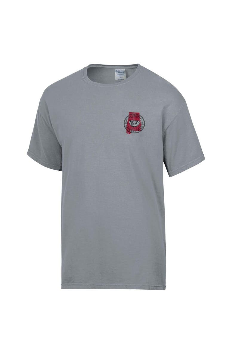 Comfort Wash Men's Comfort Wash  Graphite Alabama Crimson Tide STATEment T-Shirt, Alternate, color, 