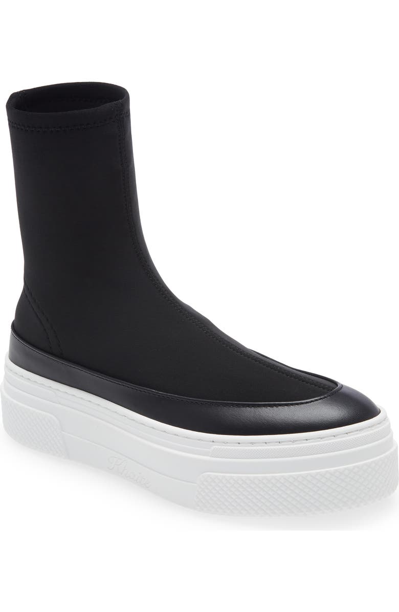 Khaite The Ludlow High Top Platform Sneaker, Main, color,