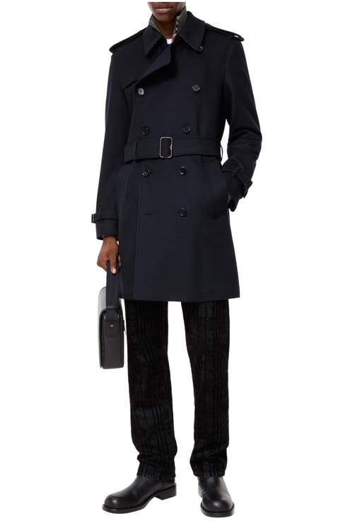 Mid-length Cashmere Hastings Trench Coat