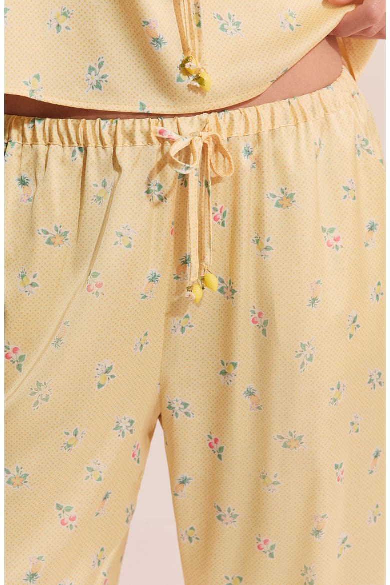 Baie Pajama Pants, Alternate, color, ACID YELLOW
