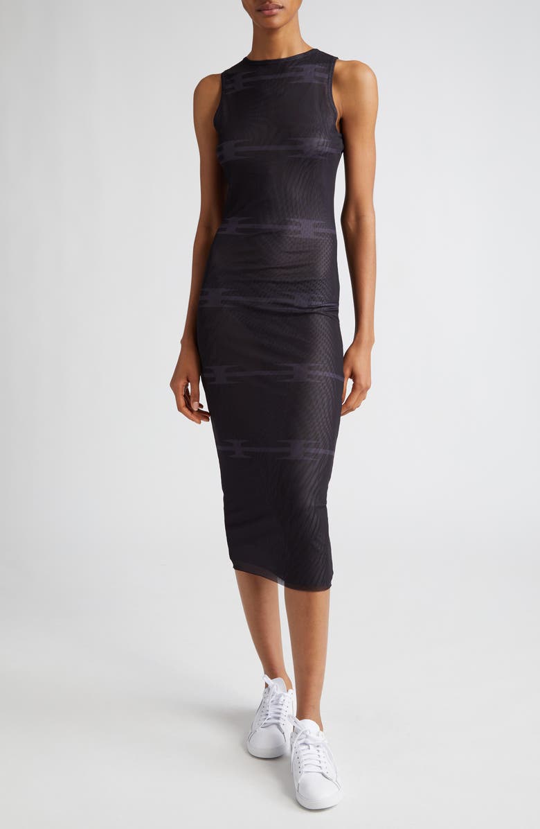 HONOR THE GIFT Sleeveless Mesh Dress, Main, color,