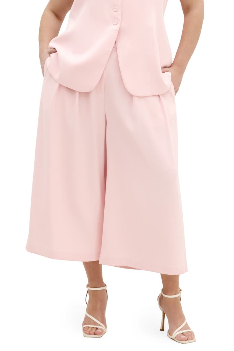 Abbie Crop Wide Leg Pants, Main, color, HEAVENLY PINK
