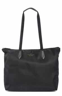 packable tote with zip pouch