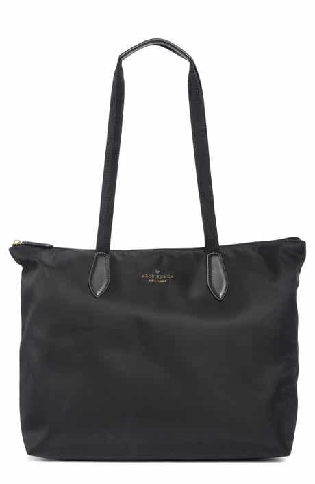 packable tote with zip pouch