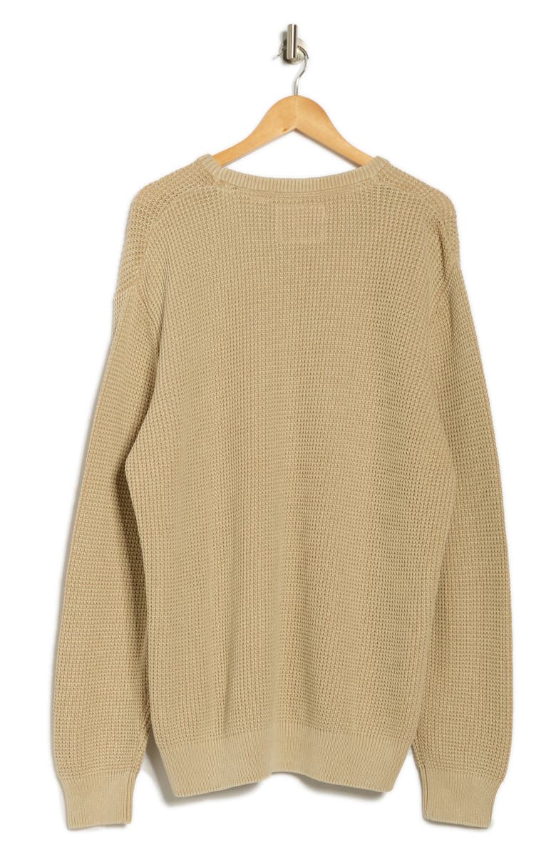 WEATHERPROOF VINTAGE Stonewash Cotton Sweater, Alternate, color, Khaki