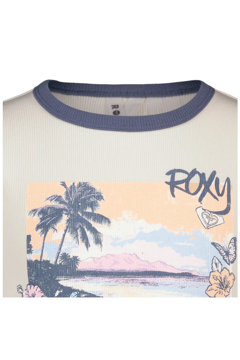 Kids' Collage Graphic Ringer Baby T-Shirt, Alternate, color, COCONUT MILK