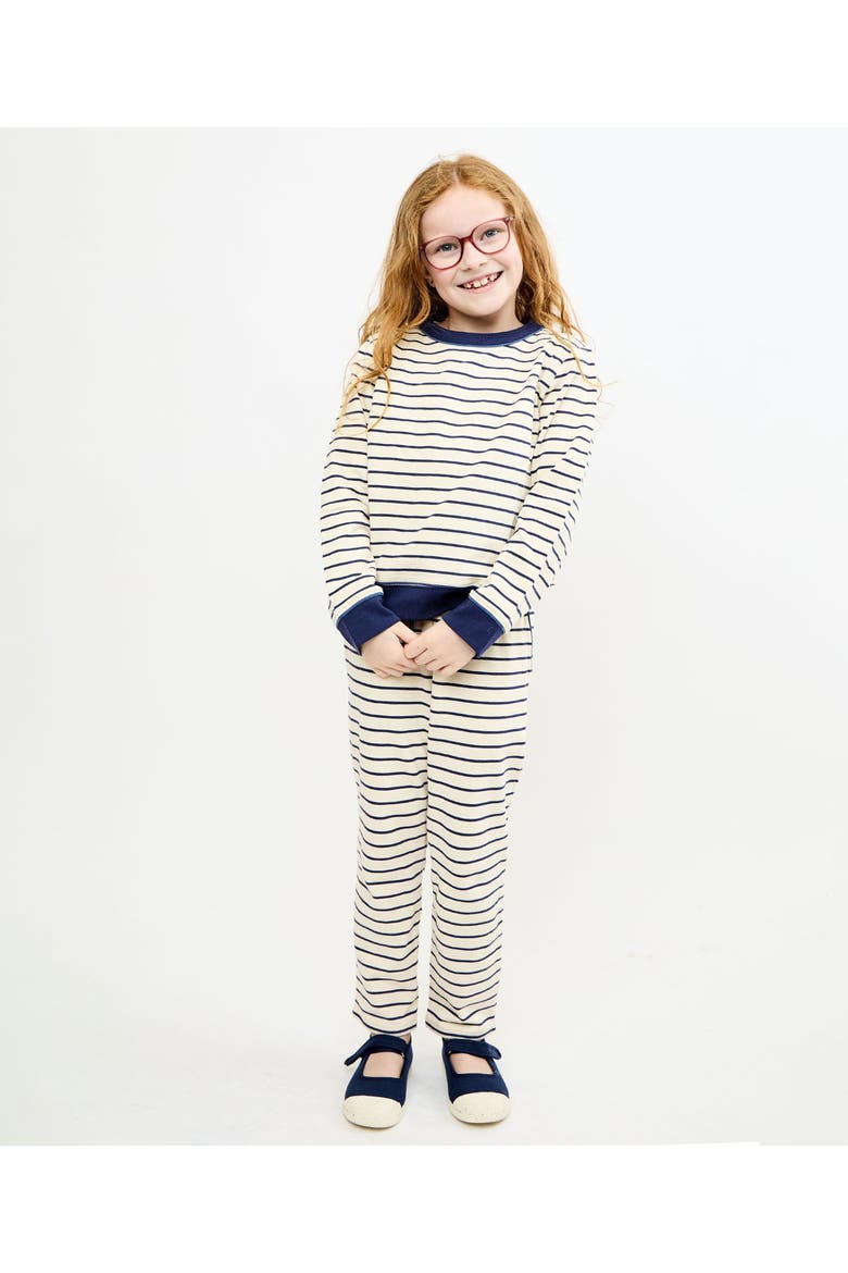 Remy Sweatshirt, Alternate, color, navy stripe