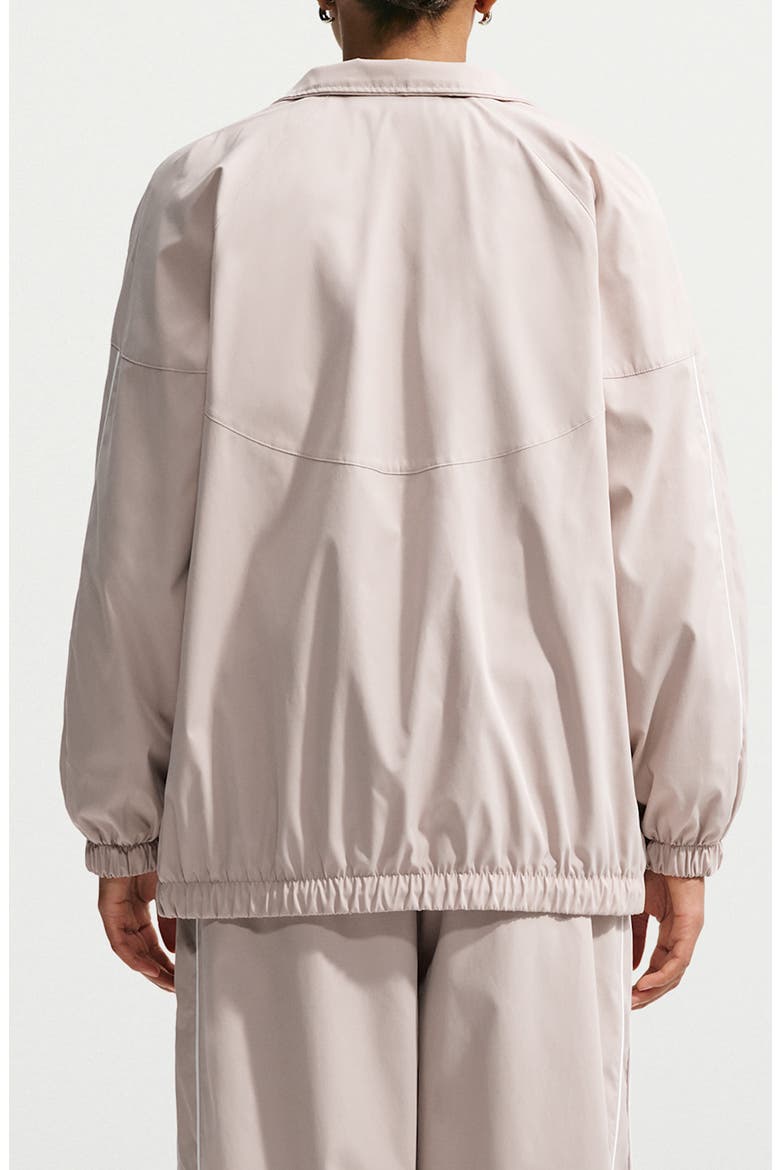 Embroidered Logo Jacket, Alternate, color, CREAM II/ WHITE/ WHITE