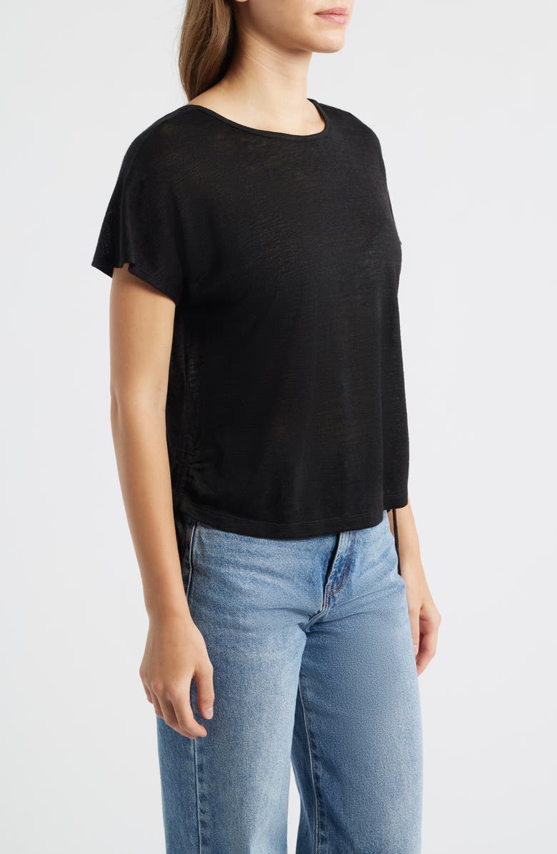 CITY BLUES Side Tie Knit Top, Alternate, color, 