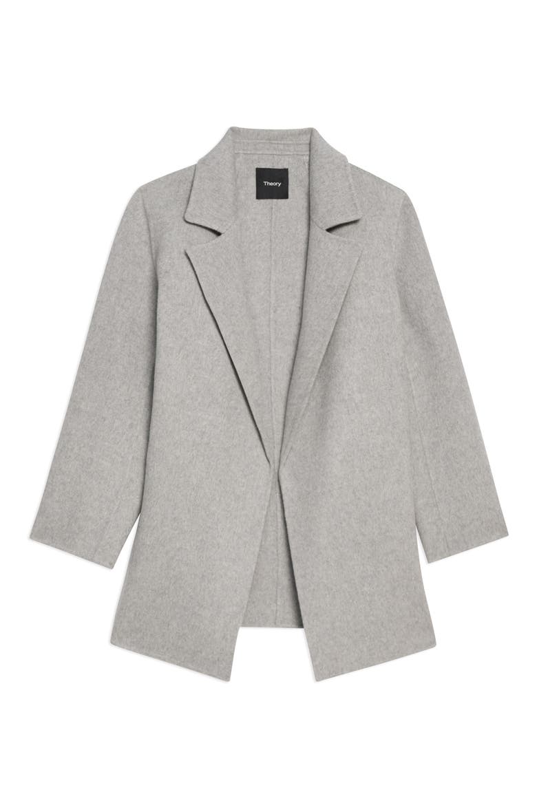 Clairene Wool & Cashmere Jacket, Alternate, color, MELANGE GREY - QD0