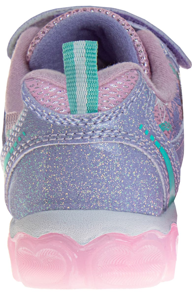 JOSMO Kids' Disney Little Mermaid Sneaker, Alternate, color, Pink/ Purple