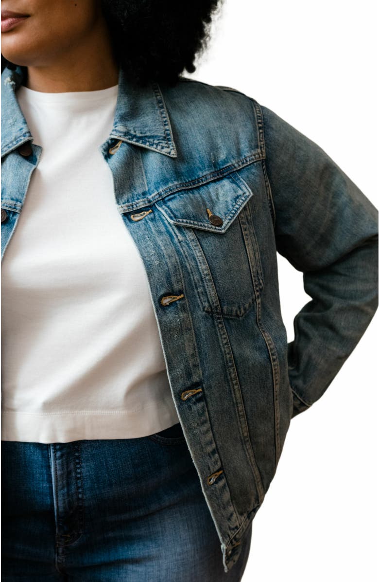 ABLE The Merly Jacket, Alternate, color, Original Wash