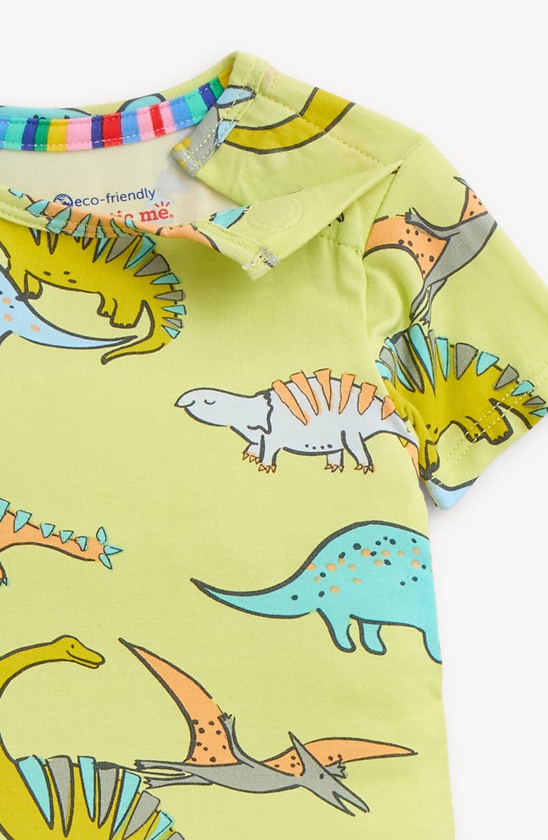 Magnetic Me Kids' Roar N Explore Magnetic Fitted Two-Piece Pajamas, Alternate, color, Roexp