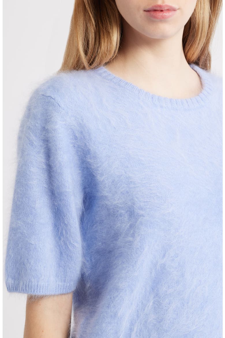Jada Brushed Cashmere Sweater, Alternate, color, LIGHT BLUE