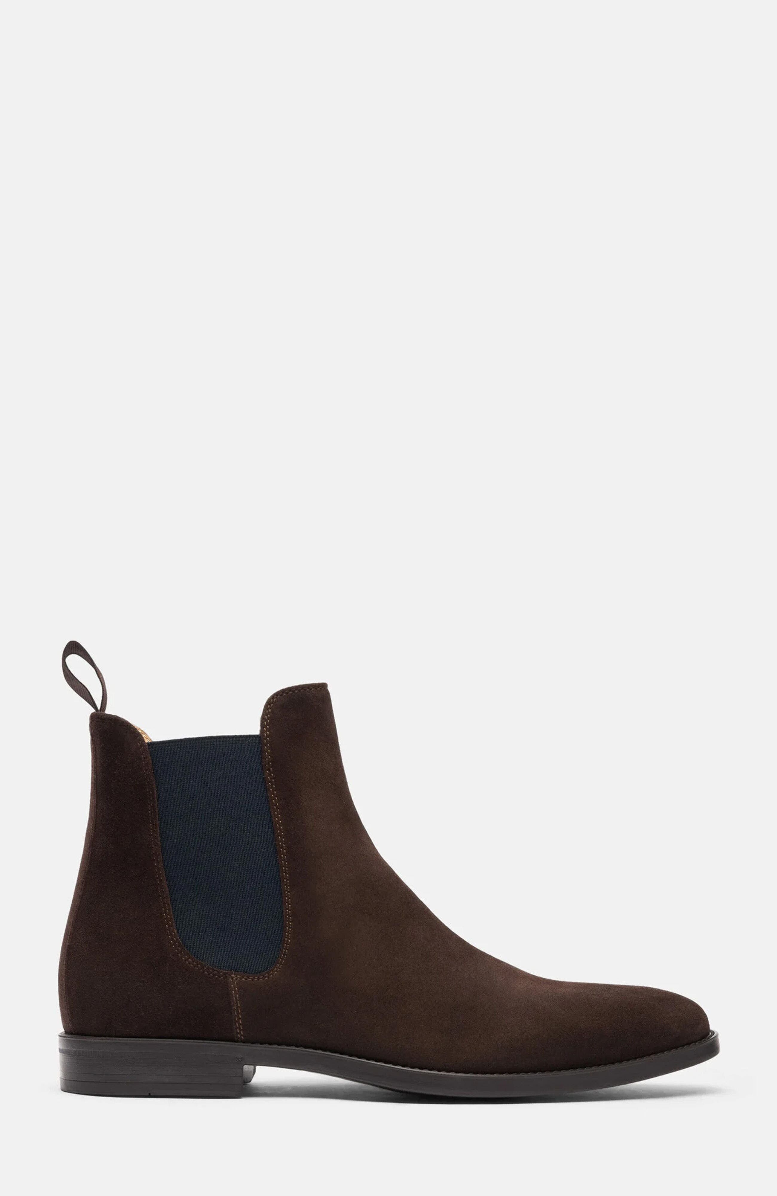 Giacomo Chelsea Boots, Alternate, color, Brown Suede