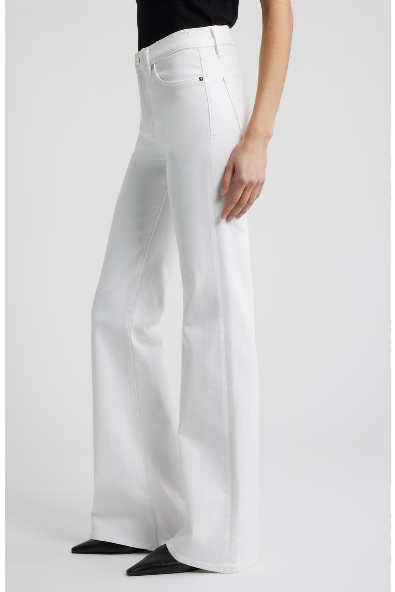 The Icon Flare Jeans, Alternate, color, WHITE