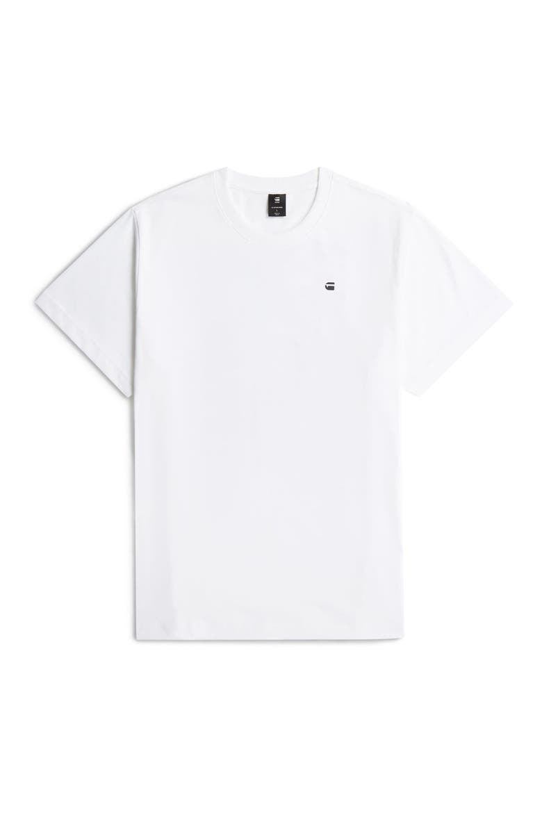 Photo Print Organic Cotton Graphic T-Shirt, Alternate, color, WHITE KNEE PATCH
