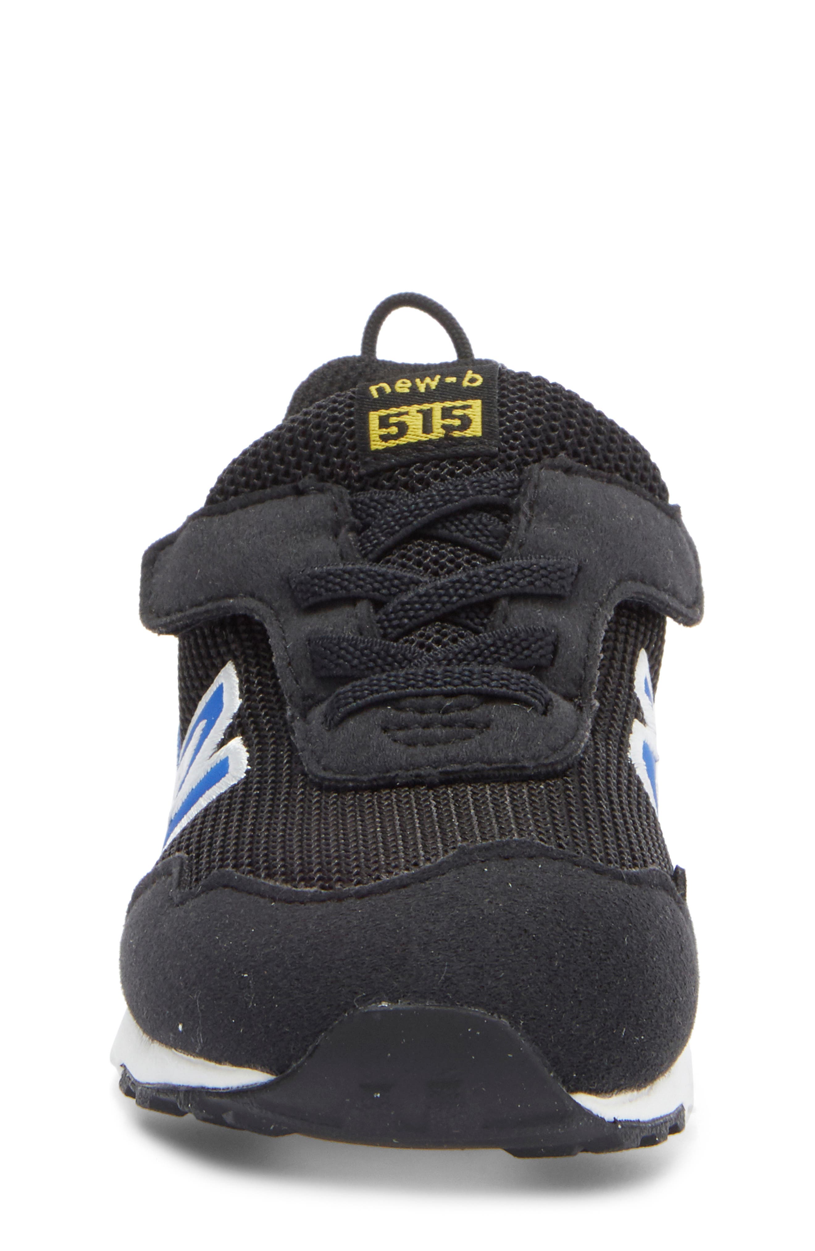 New Balance Kids' 515 Sneaker, Alternate, color, Black/ Blue Gemstone