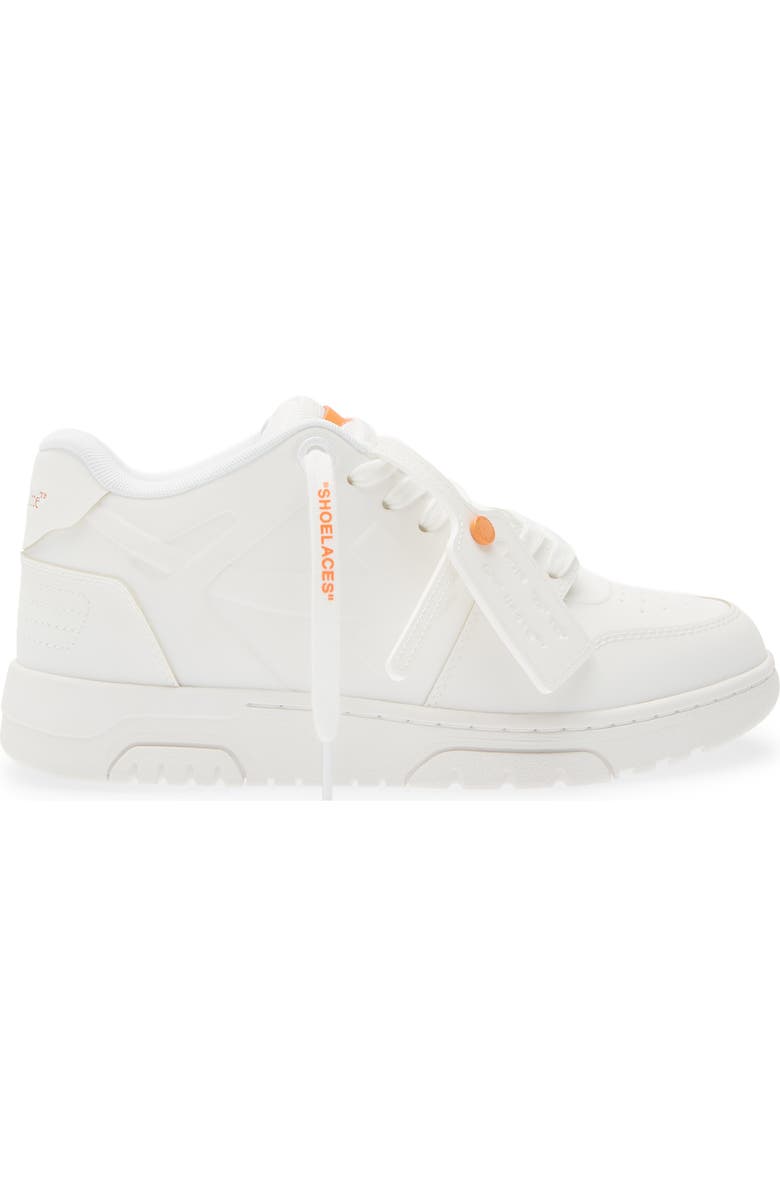 Off-White Out of Office Sneaker, Alternate, color, White - Orange