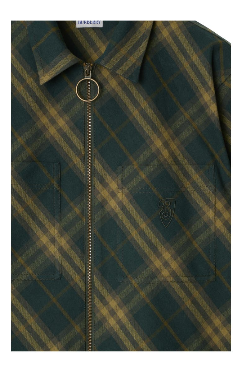 Burberry Check Cotton Shirt, Alternate, color,