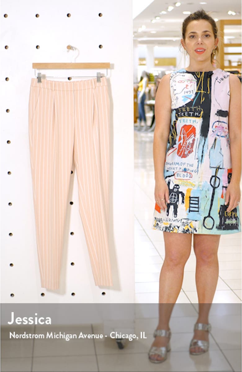 Harita Pinstripe Ankle Trousers, sales video thumbnail