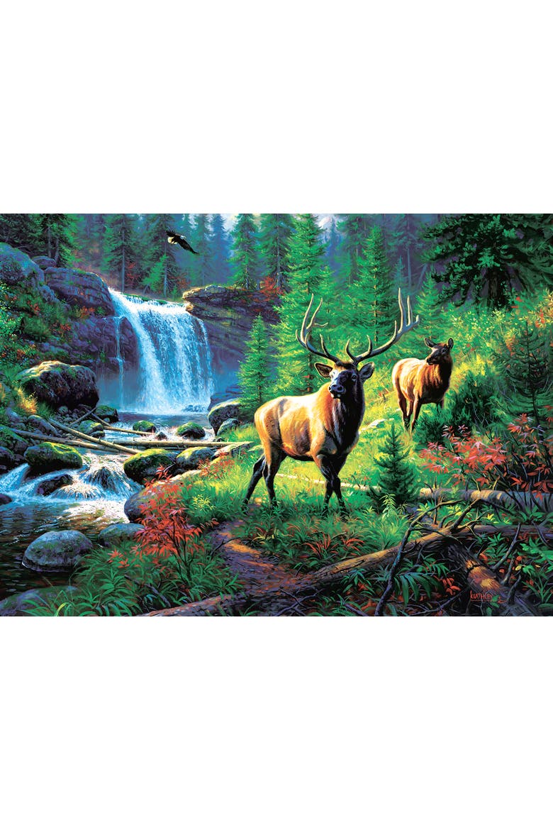 Mountain Harmony 500 piece Jigsaw Puzzle for Adults Large Pieces, Alternate, color, Multicolor