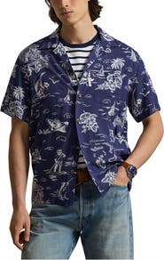 Polo Ralph Lauren Classic Fit Polo Bear Camp Shirt