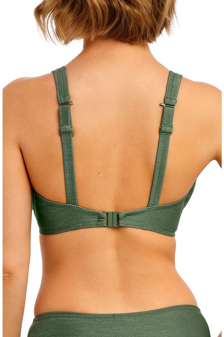 Arizona Wave Underwire High Apex Bikini Top, Alternate, color, FERN